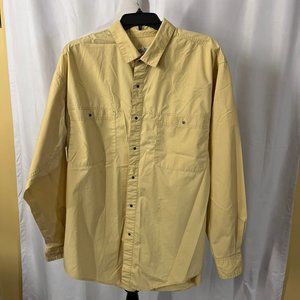 Vintage Patagonia Fishing Shirt - Long Sleeve Snap Front - Large